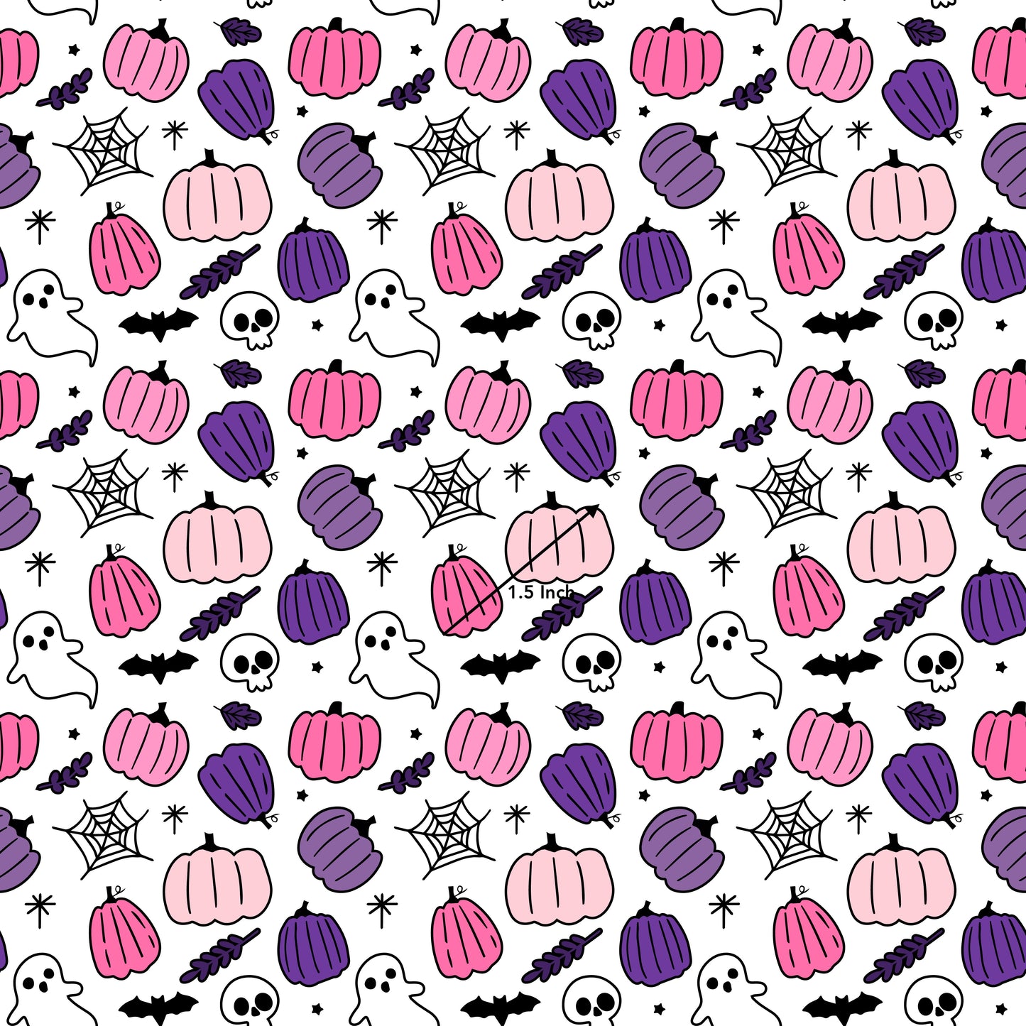 Pink & Purple Halloween Medley (June Pre-Order) - Fabric
