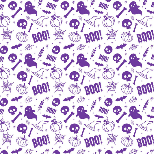 Purple Halloween Medley (June Pre-Order) - Fabric