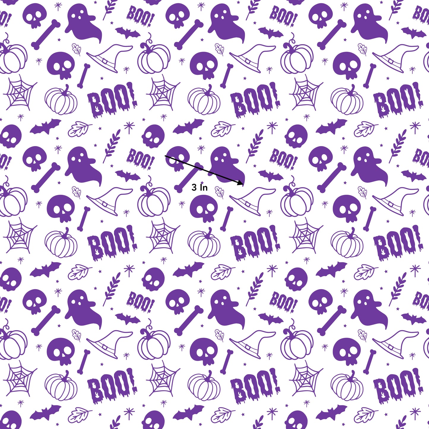 Purple Halloween Medley (June Pre-Order) - Fabric