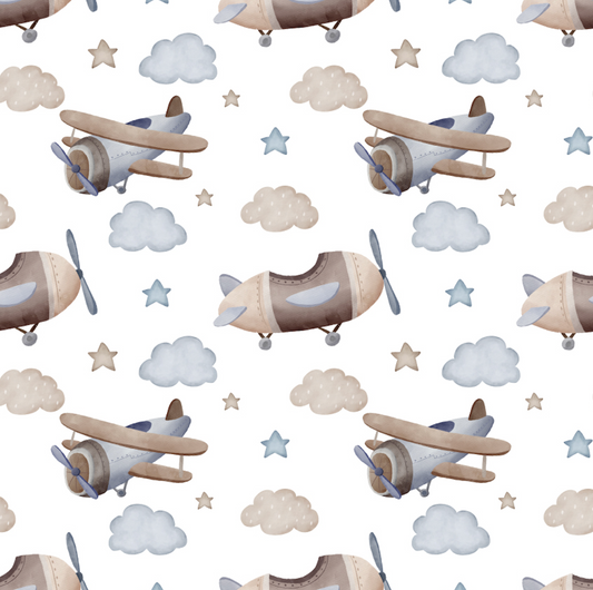 Sky High Planes (September Pre-Order) - Fabric
