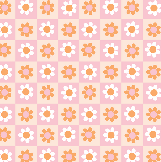 Daisy Check (September Pre-Order) - Fabric