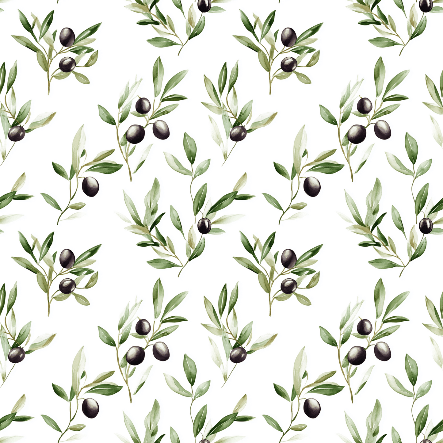 Small Black Olives (September Pre-Order) - Fabric