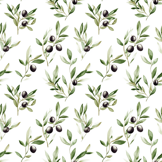 Small Black Olives (September Pre-Order) - Fabric