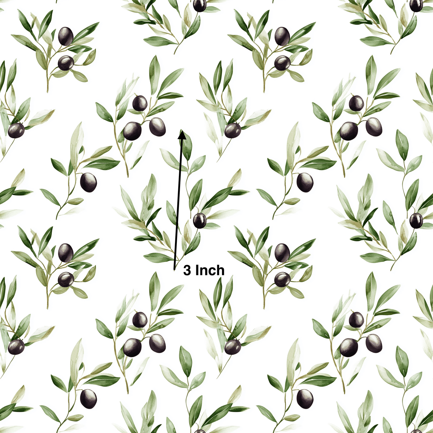 Small Black Olives (September Pre-Order) - Fabric