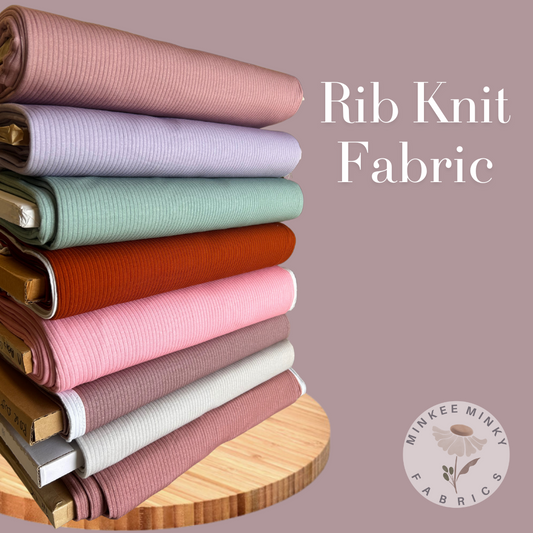 Solid Rib Fabric