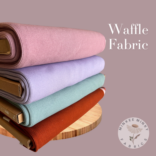 Solid Waffle Fabric
