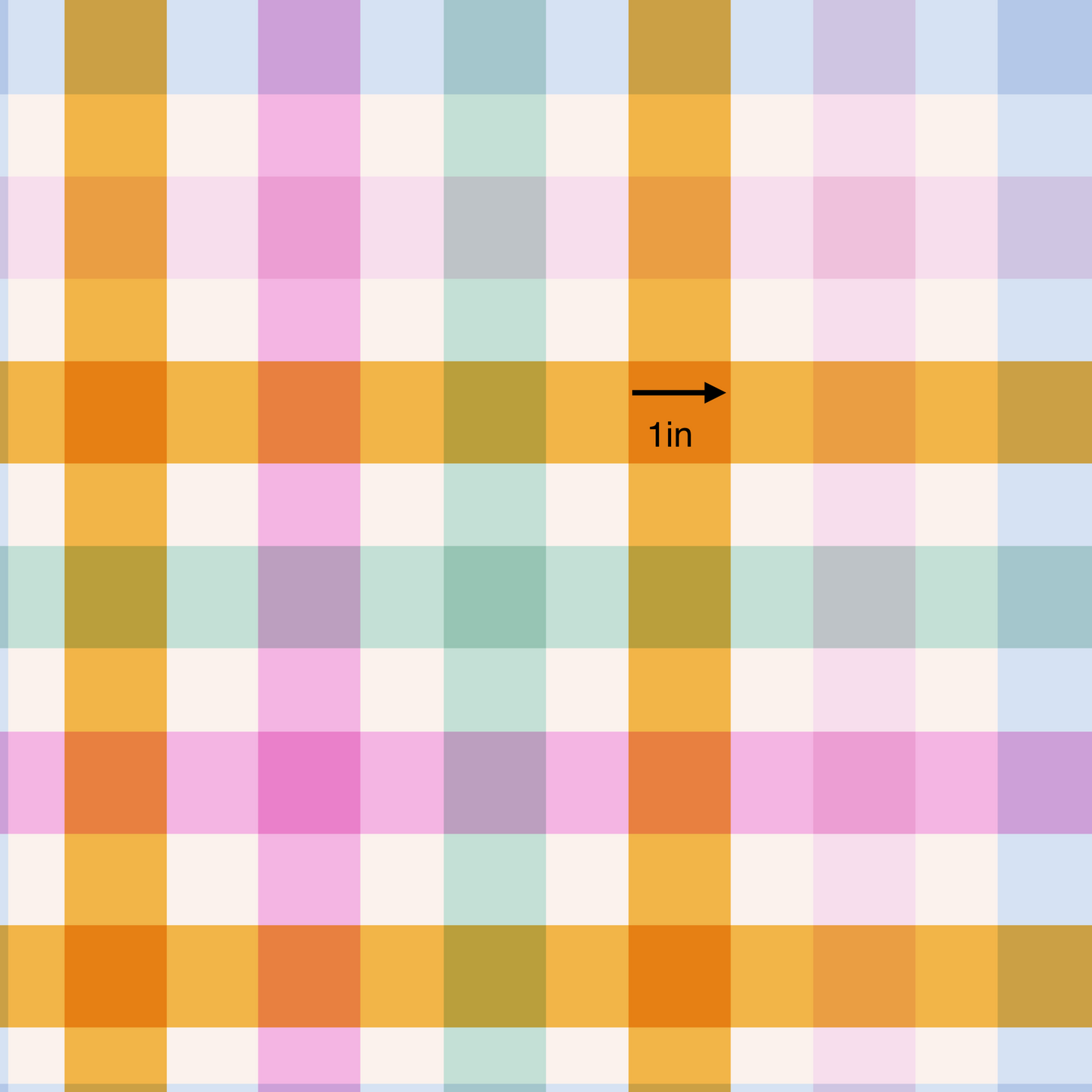 Spring Gingham (September Pre-Order) - Fabric