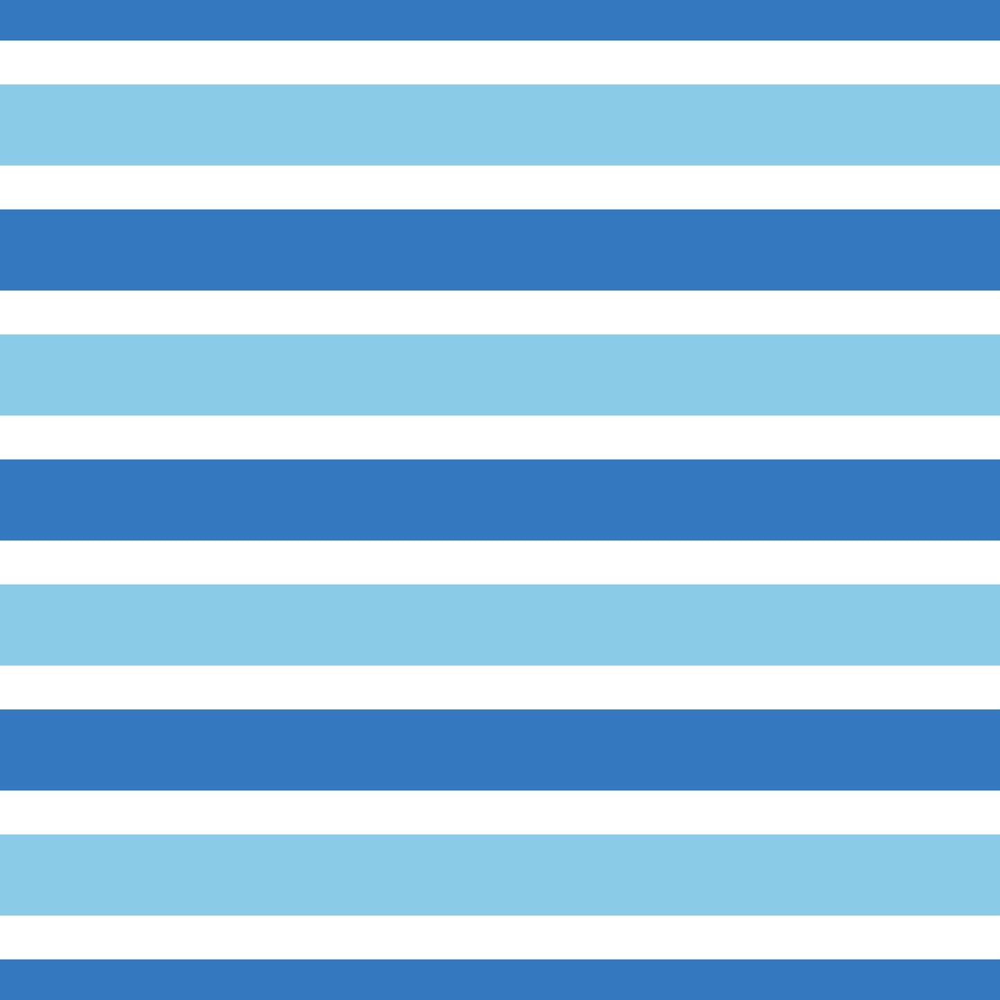 Summer Blue Stripe Combo (September Pre-Order) - Fabric