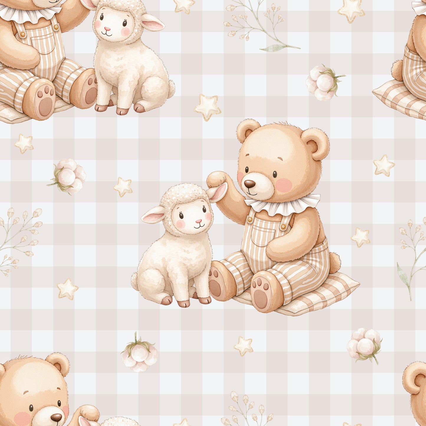 Teddy Bear Secrets (June Pre-Order) - Fabric