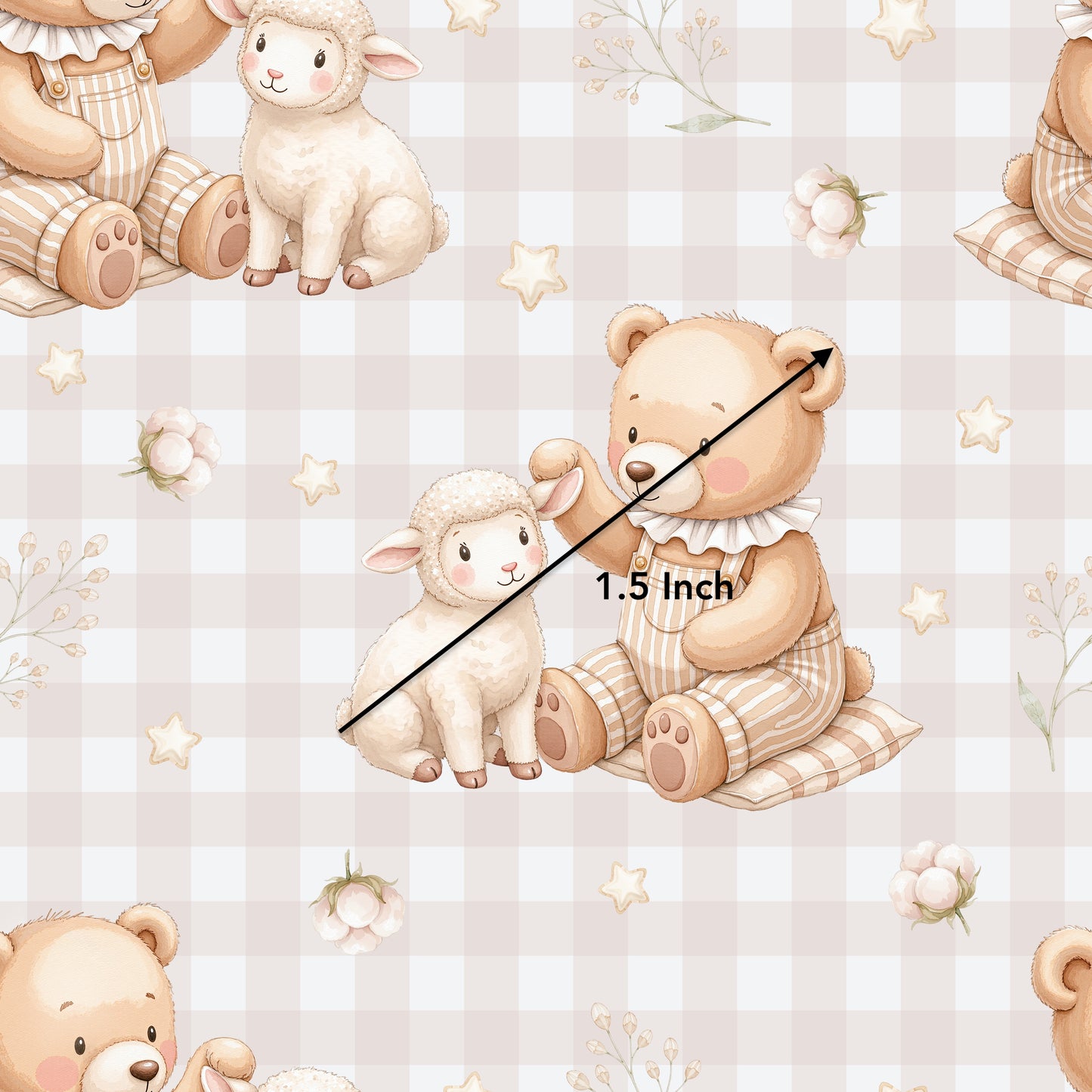 Teddy Bear Secrets (June Pre-Order) - Fabric