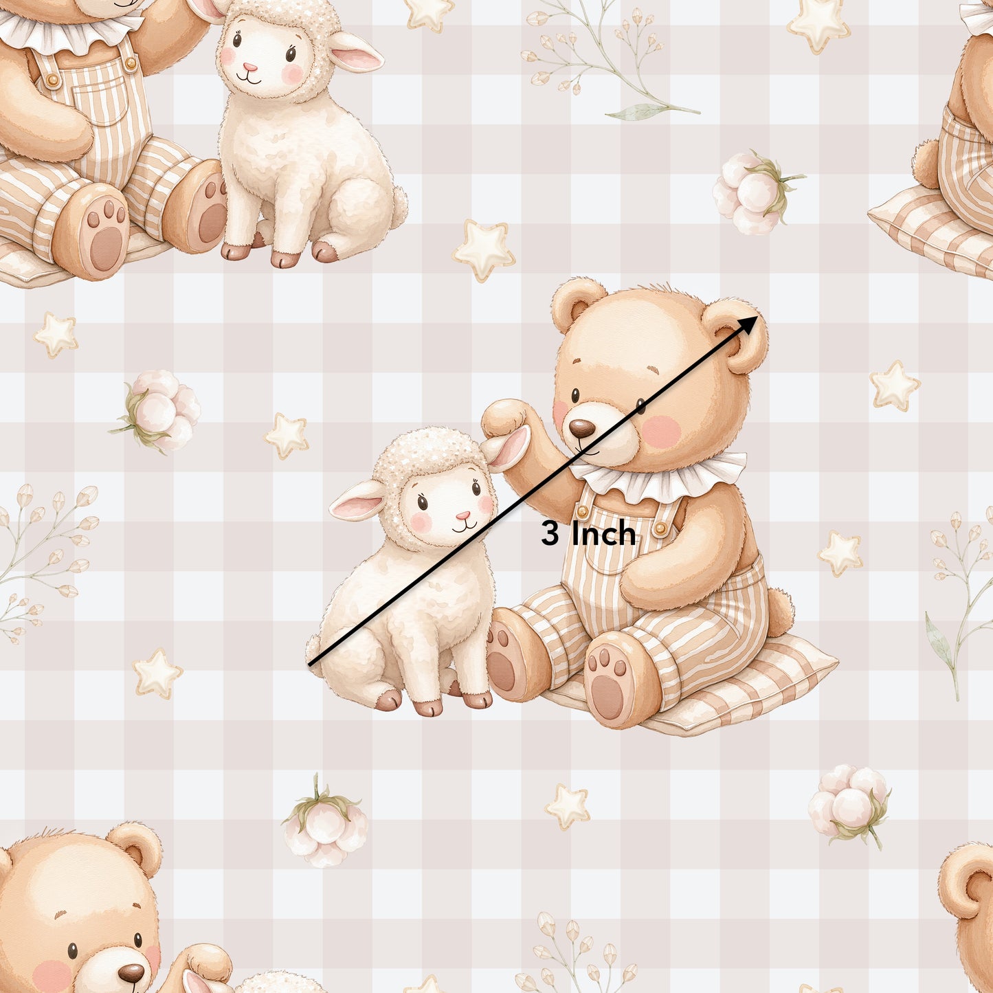Teddy Bear Secrets (June Pre-Order) - Fabric