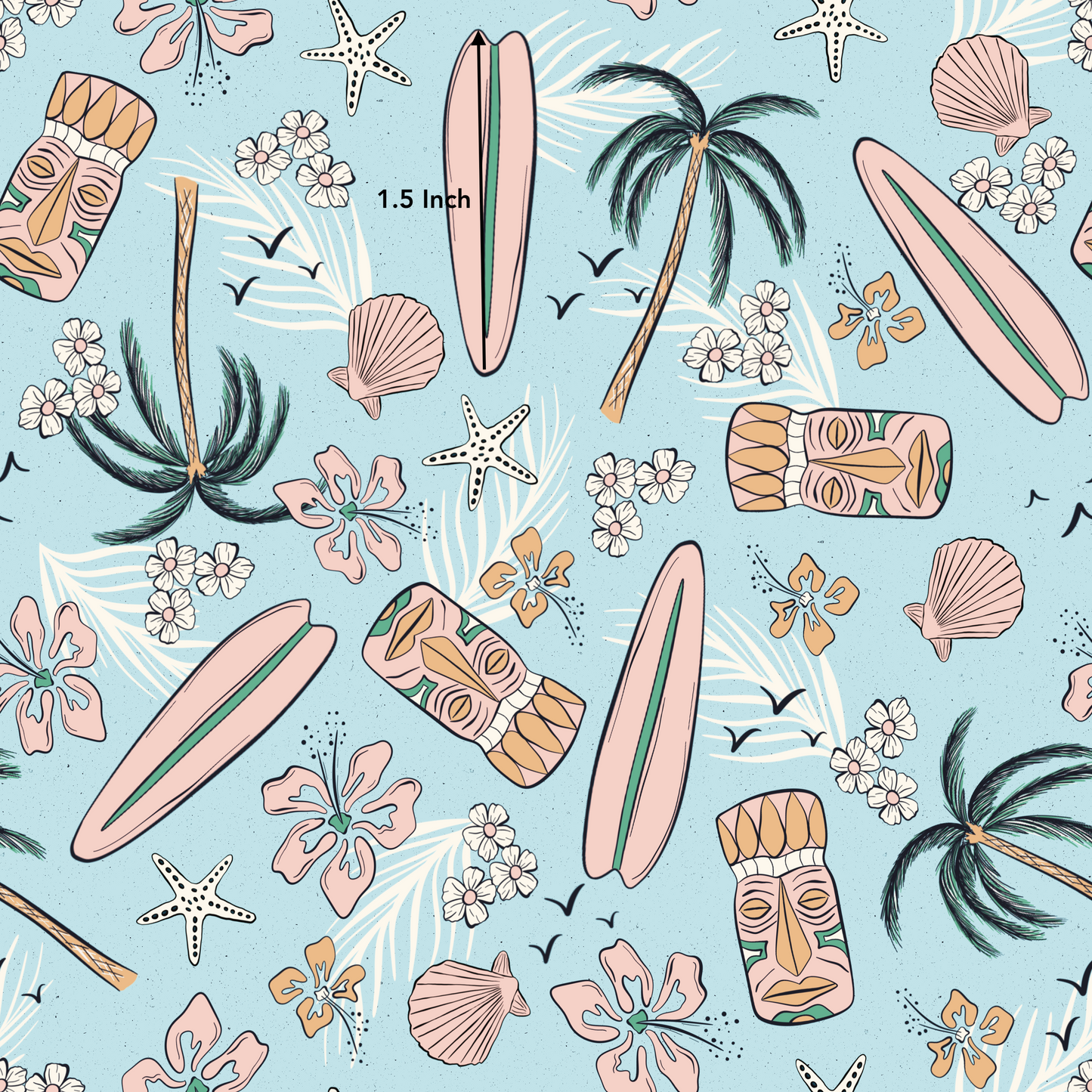Tiki Tropical (October Pre-Order) - Fabric