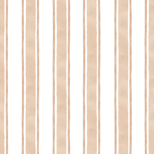 Vintage Brown Stripes (September Pre-Order) - Fabric