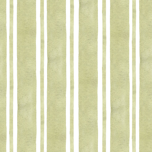 Vintage Green Stripes (September Pre-Order) - Fabric