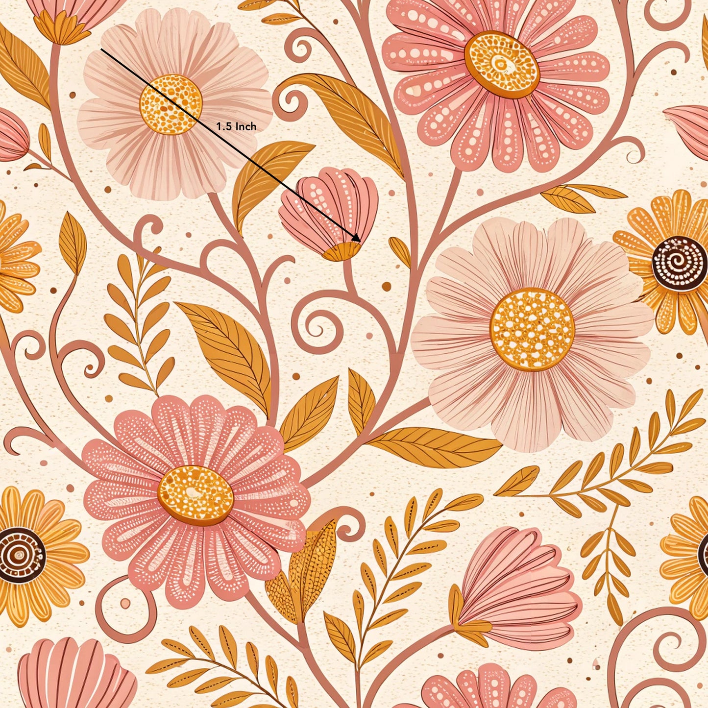 Vintage Petals - March (March Pre-Order) - Fabric