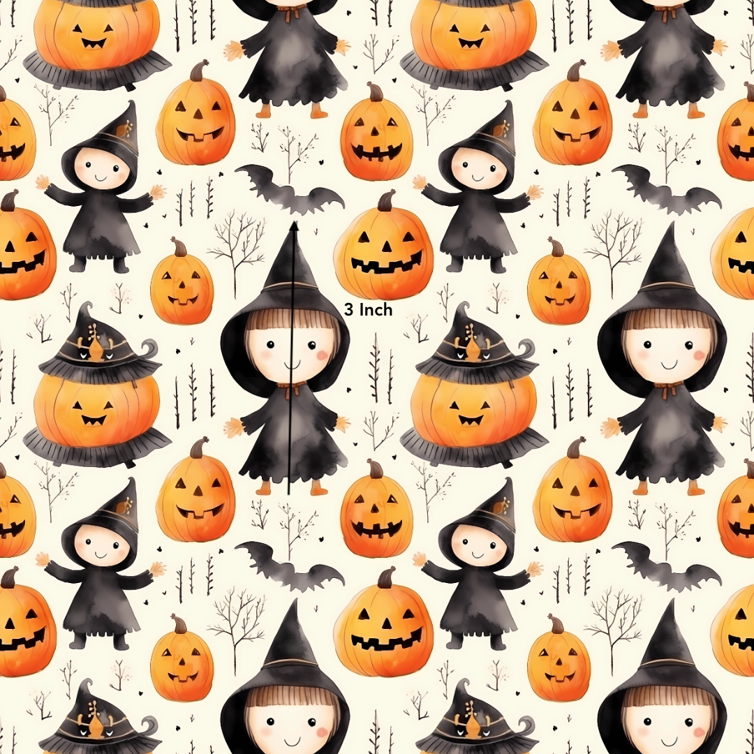 Witches & Bats (June Pre-Order) - Fabric