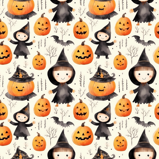 Witches & Bats (June Pre-Order) - Fabric
