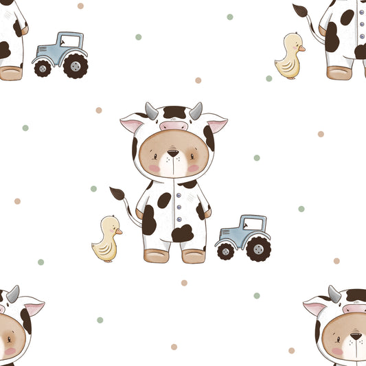 Bear-ly a Cow (September Pre-Order) - Fabric