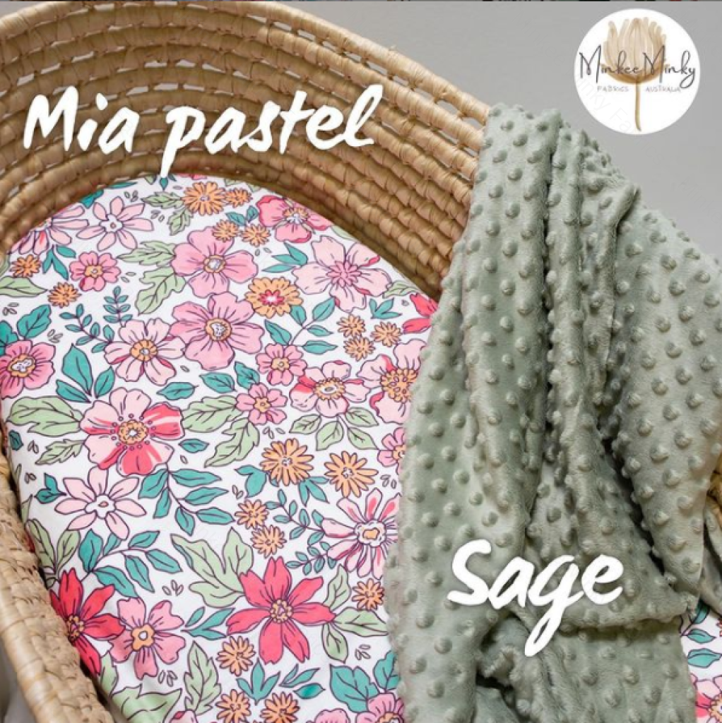 Minky Dot - Desert Sage Fabric
