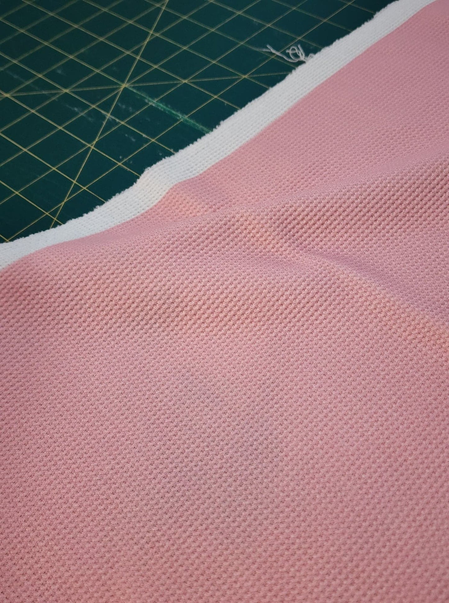 Waffle Pink 130cm *Seconds* - Fabric