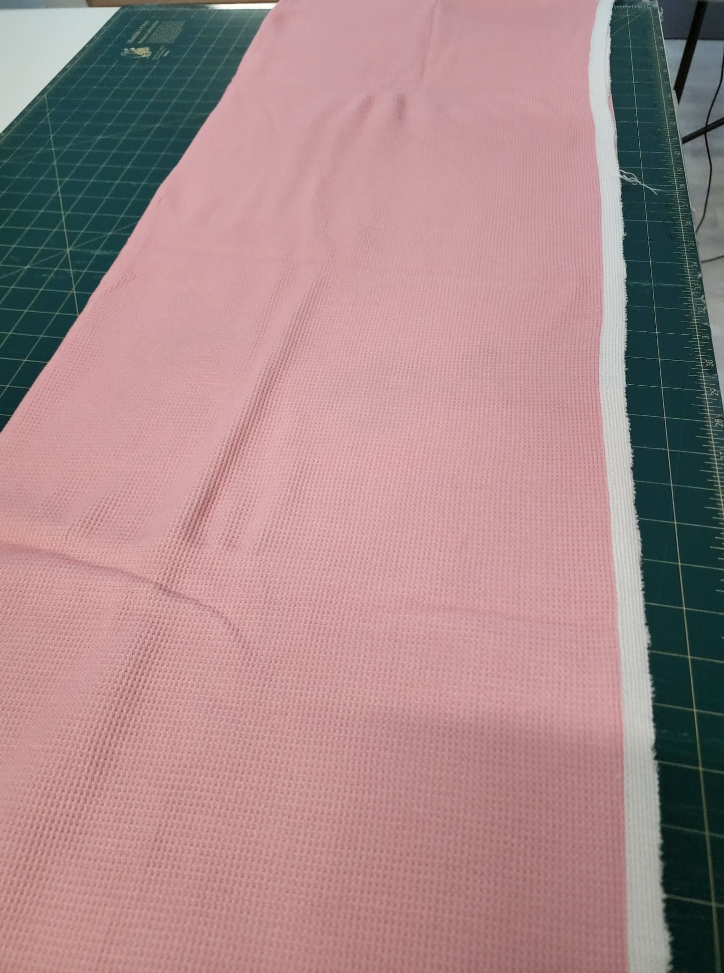 Waffle Pink 130cm *Seconds* - Fabric