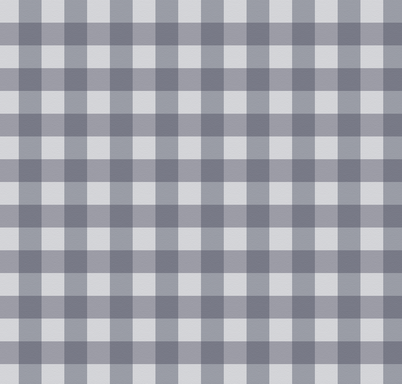 Boho Bear - Blue Grey Gingham (September Pre-Order) - Fabric