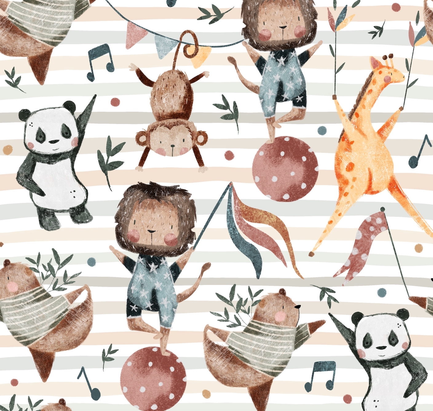 Circus Fun (September Pre-Order) - Fabric