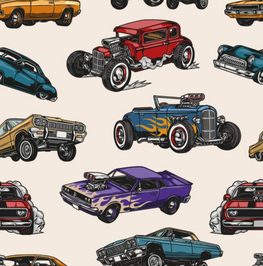 Hot Rods (September Pre-Order)- Fabric