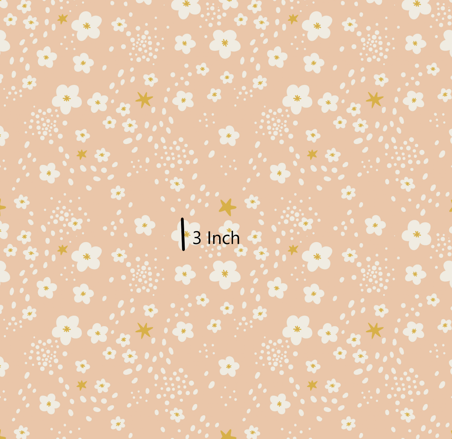 Spring Peach Cotton Lycra Fabric Minkee Minky Fabrics Australia