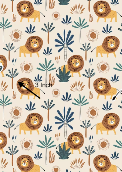 Tropical Lions (May Pre-Order) - Fabric