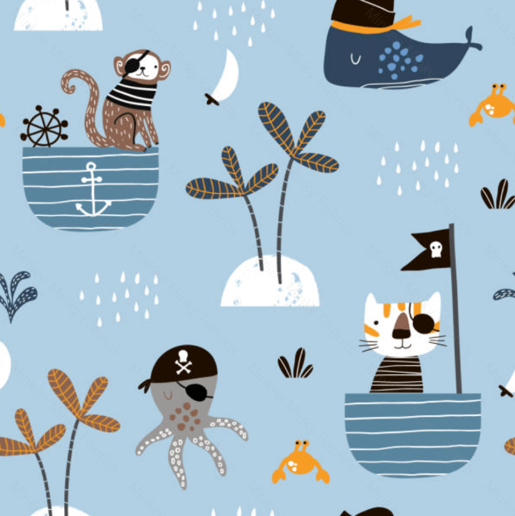 Ahoy - 100% Woven Cotton Fabric Digital Retail