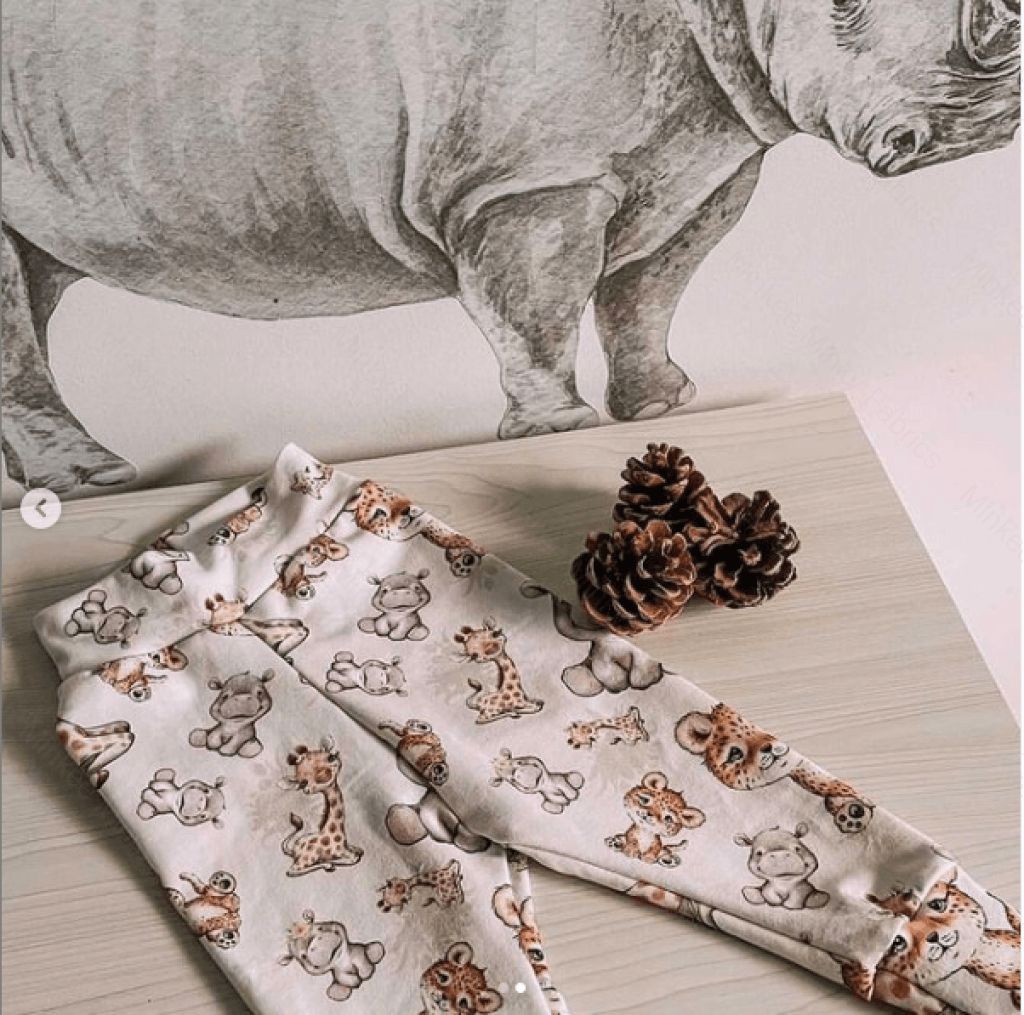 Baby African Animals (January Pre-Order) - Fabric Digital Preorder