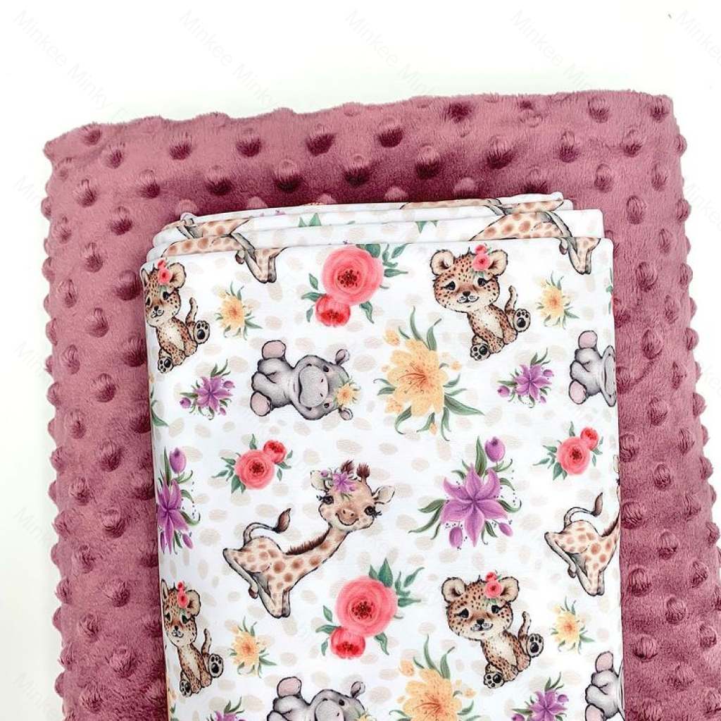 Baby African Animals Tropical (August Pre-Order) Digital Fabric Preorder