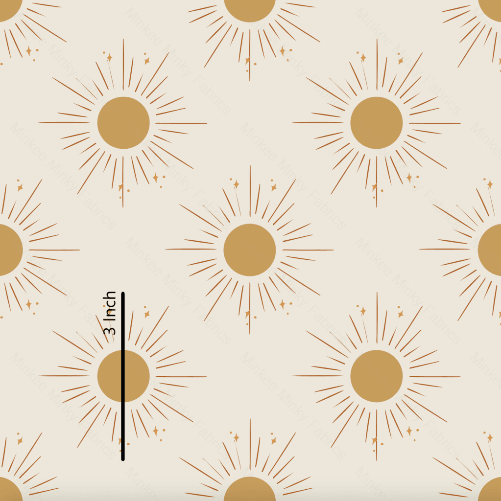 Boho Sun Gold (February Pre-Order) - Fabric Digital Preorder