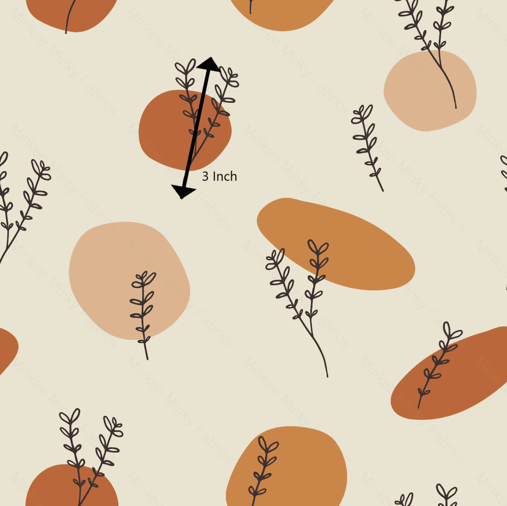 Botanical Spring - Fabric Linen 3 Inch Retail Digital Fabrics