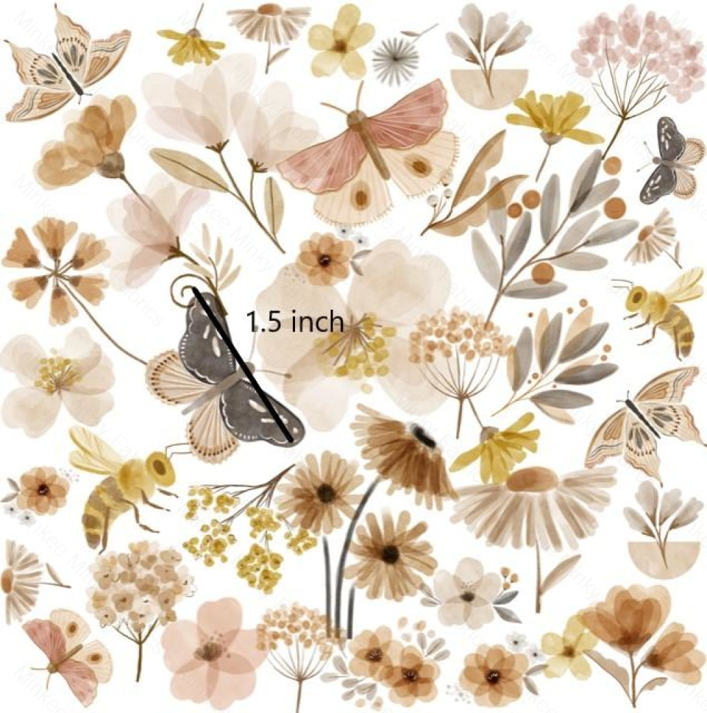 Butterfly Bloom (August Pre-Order) Digital Fabric Preorder