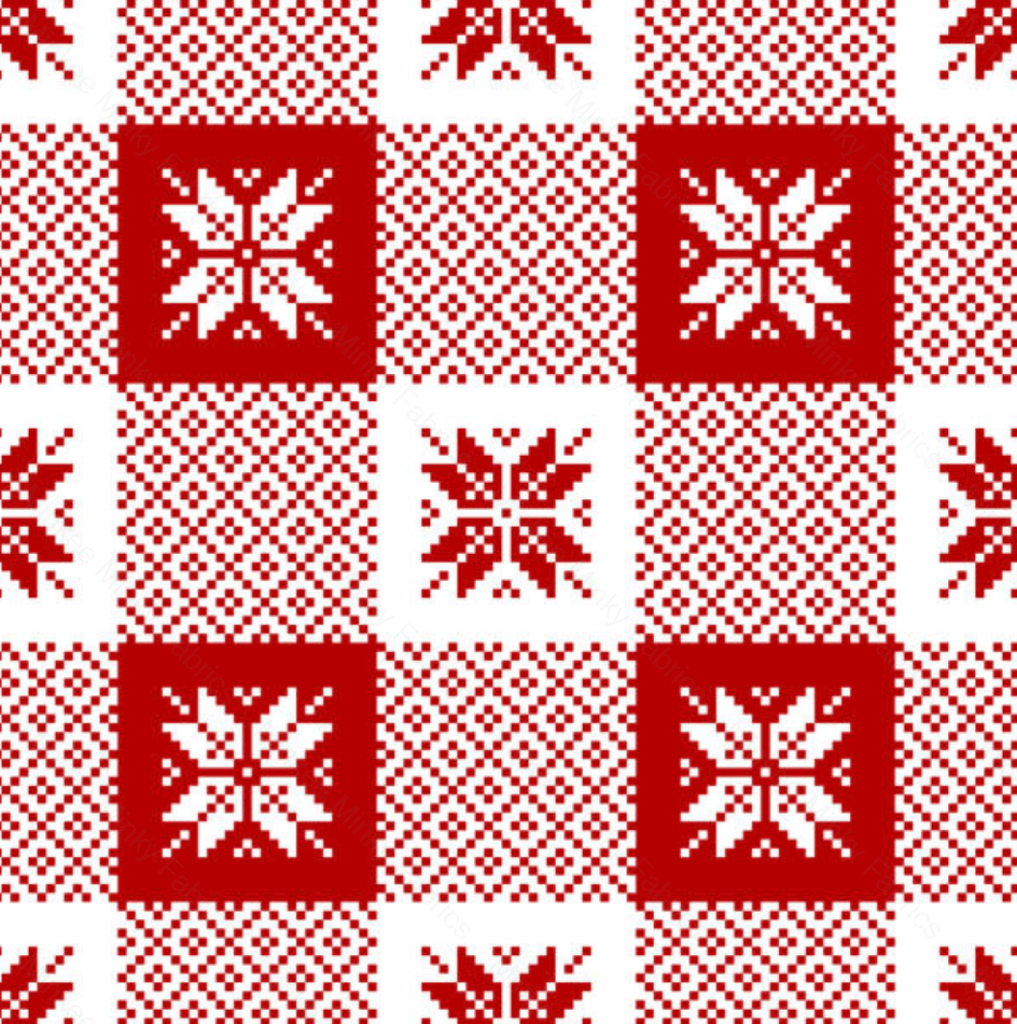 Christmas Gingham (May Pre-Order) - Fabric Digital Preorder