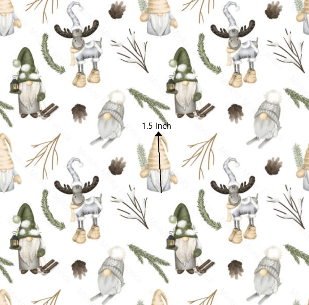Christmas Gnomes (June Pre-Order) - Fabric Digital Preorder