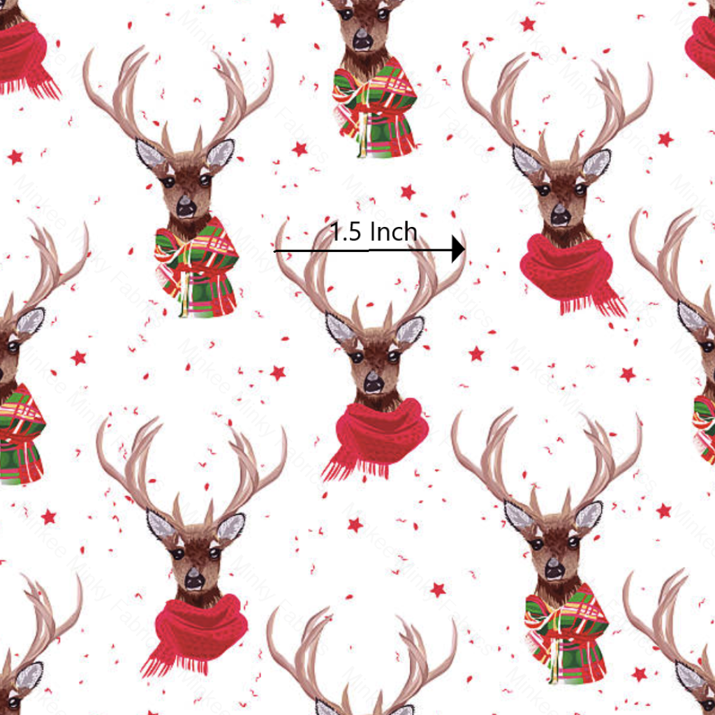 Christmas Reindeer (May Pre-Order) - Fabric Digital Preorder