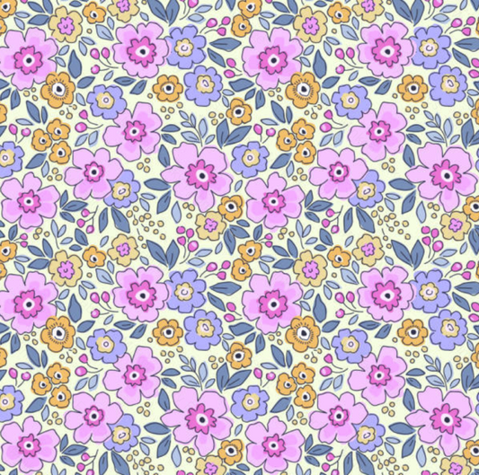 Ditsy Lilac (August Pre-Order) Digital Fabric Preorder