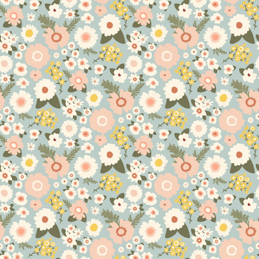Ditsy Mixed Floral (August Pre-Order) Digital Fabric Preorder
