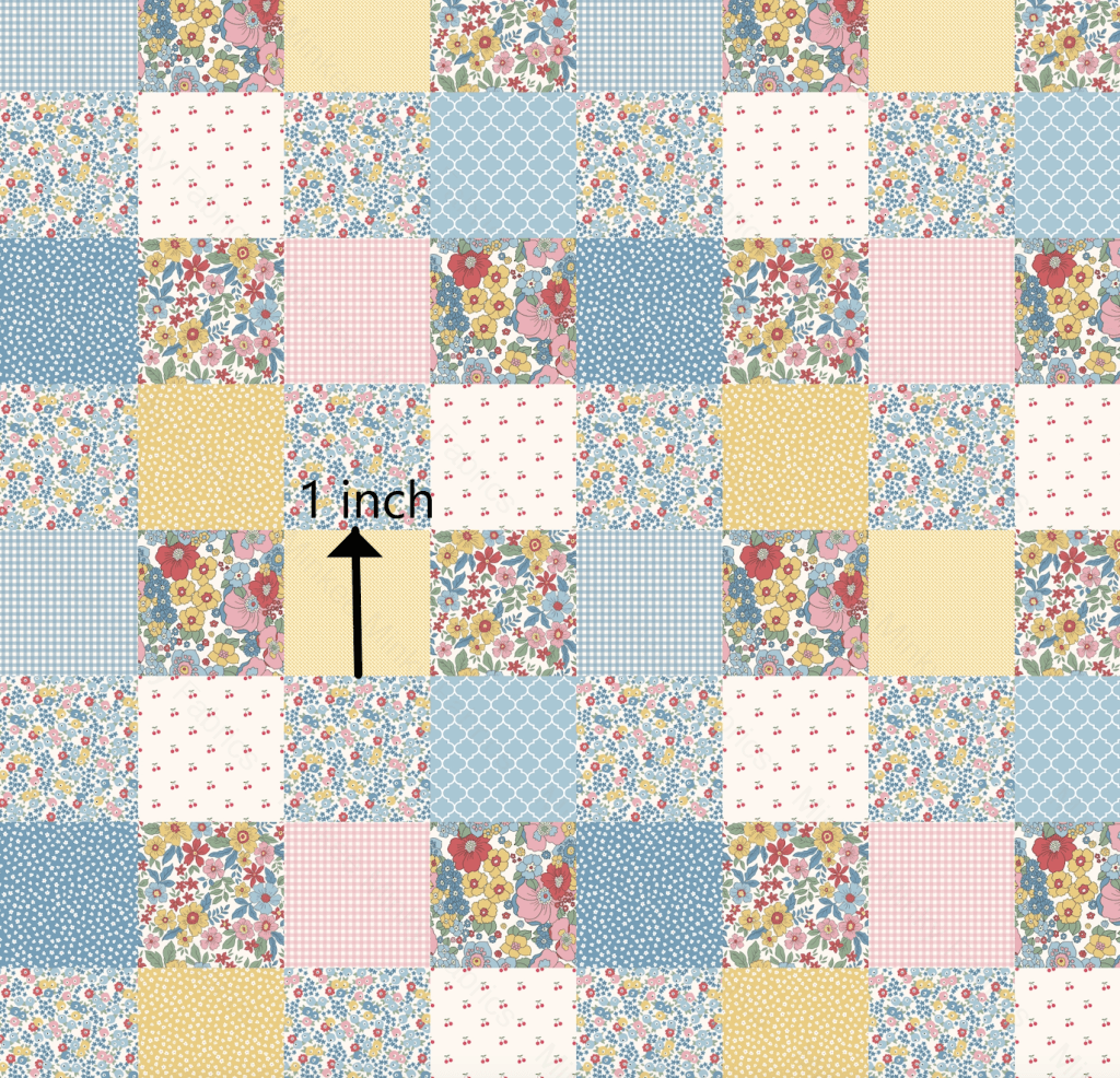 Ditsy Patchwork Quilt (August Pre-Order) - Fabric Digital Preorder