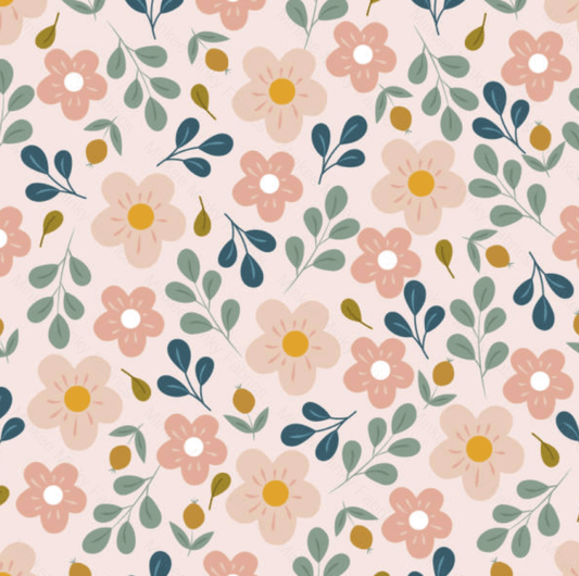 Ditsy Soft Pink (August Pre-Order) Digital Fabric Preorder