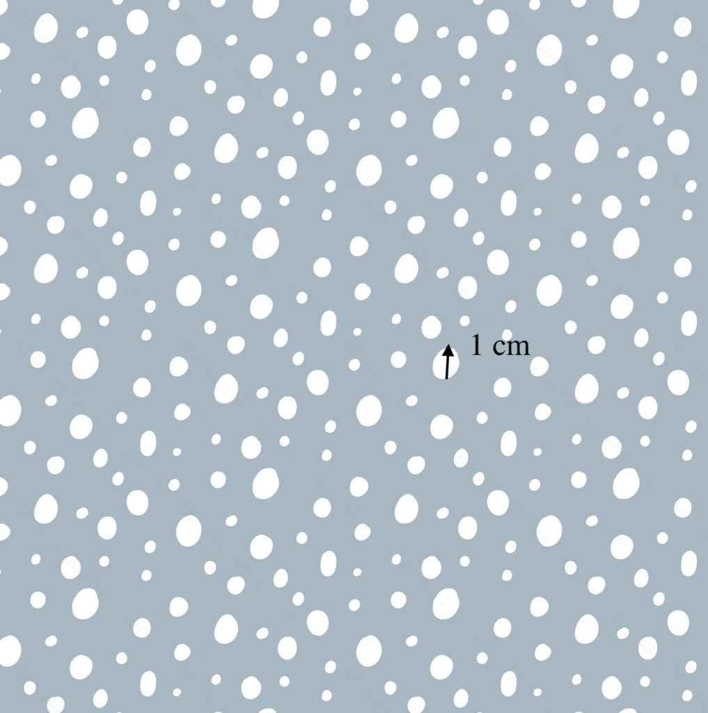 Dots White On Soft Blue (January Pre-Order) - Fabric Digital Preorder