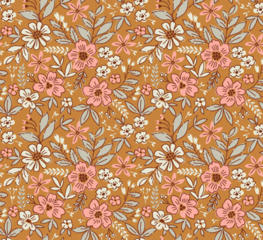Emma - Mustard (August Pre-Order) Digital Fabric Preorder