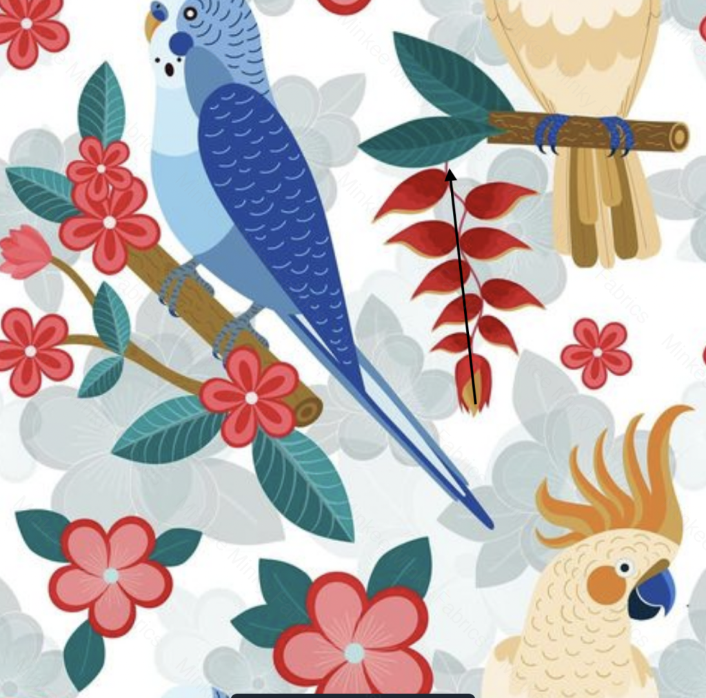 Exotic Parrots - Retail Digital Fabric Retail