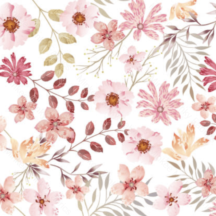 Fields Of Flowers Pre-Order (7Th July) Select Fabric Base / Print Size Digital Preorder