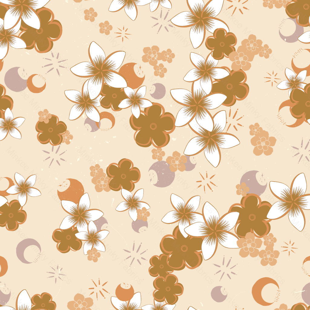 Floral Moon (August Pre-Order) Digital Fabric Preorder