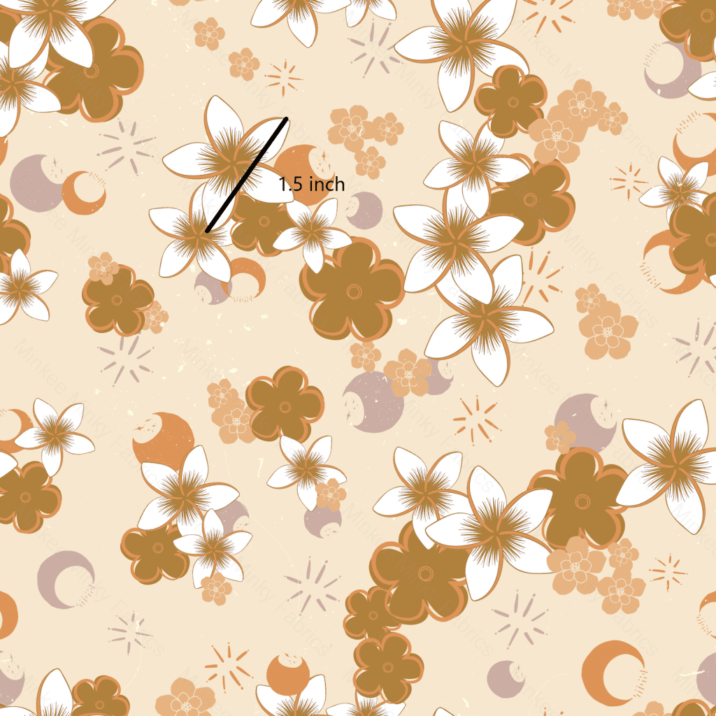 Floral Moon (August Pre-Order) Digital Fabric Preorder