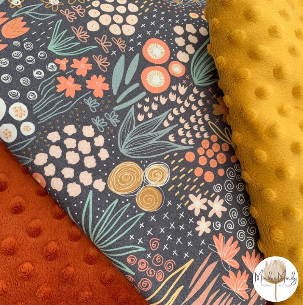 Floral Patch Pre-Order (August Pre-Order) Digital Fabric Preorder